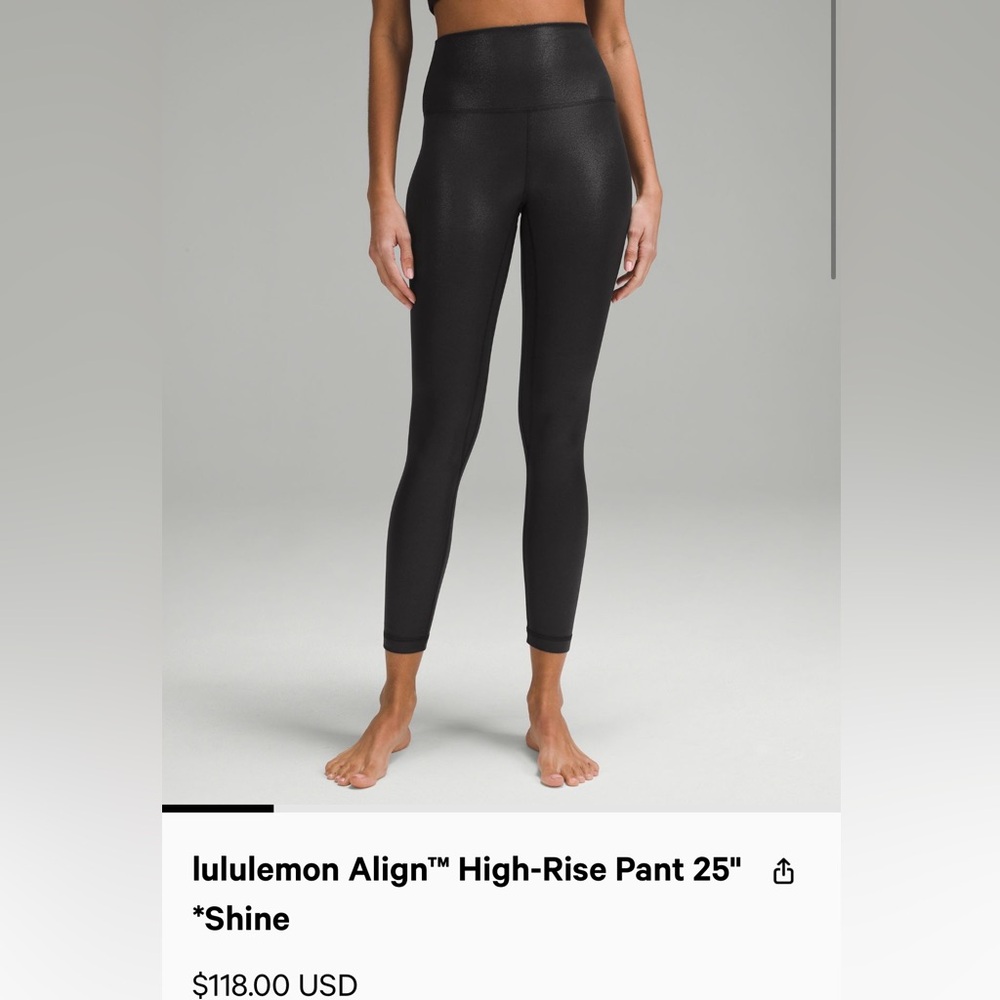 Lululemon Align Leggings *Shine